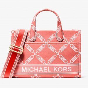 60% SUPER SALE! ✅NWT Michael Kors GIGI SM Empire Logo Strap Messenger Bag ✨NWT